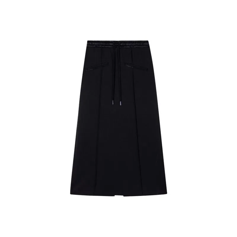 GAP Casual Long Skirts Women's Black-0