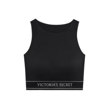 Victoria's Secret Tank Top Women's Black