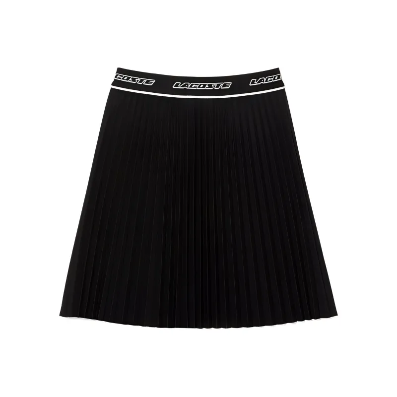 LACOSTE Casual Short Skirts Women's Black-0
