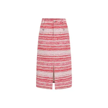 Alexia Sandra Casual Long Skirts Women's Red