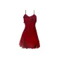 Dark Red Cropped