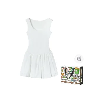 OURUOKE Sleeveless Dress Women's