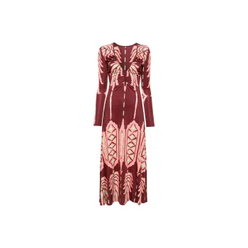 Johanna Ortiz Alma Bordada Maxi Dress
