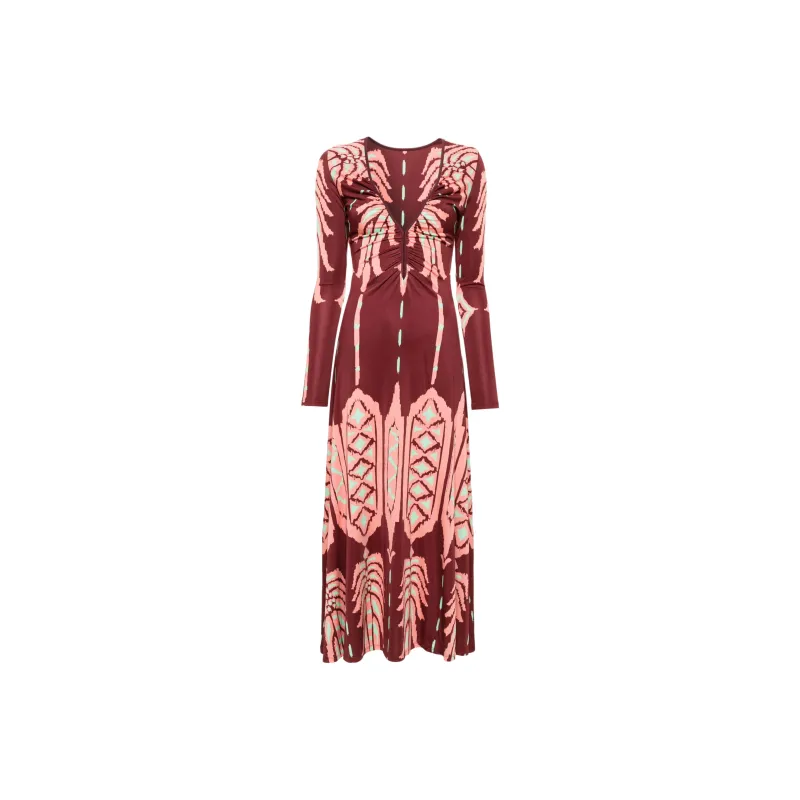 Johanna Ortiz Alma Bordada Maxi Dress-0