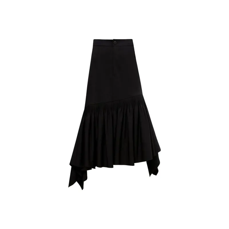 THE SEA LIFE Casual Long Skirts Women's Black Mage-0