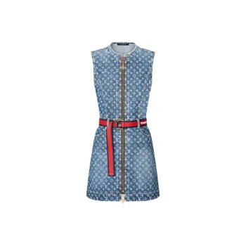 LOUIS VUITTON Lv X Ac Monogram Dress