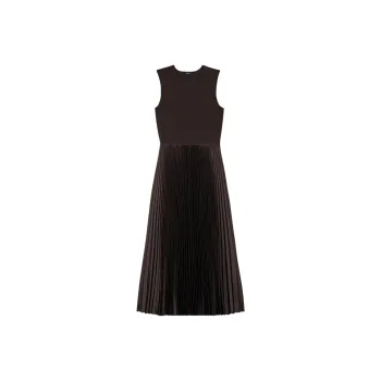THEORY Sleeveless Dress Women's Brown
