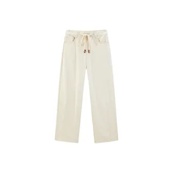 LEDIN Jeans Women's Coconut Milk White