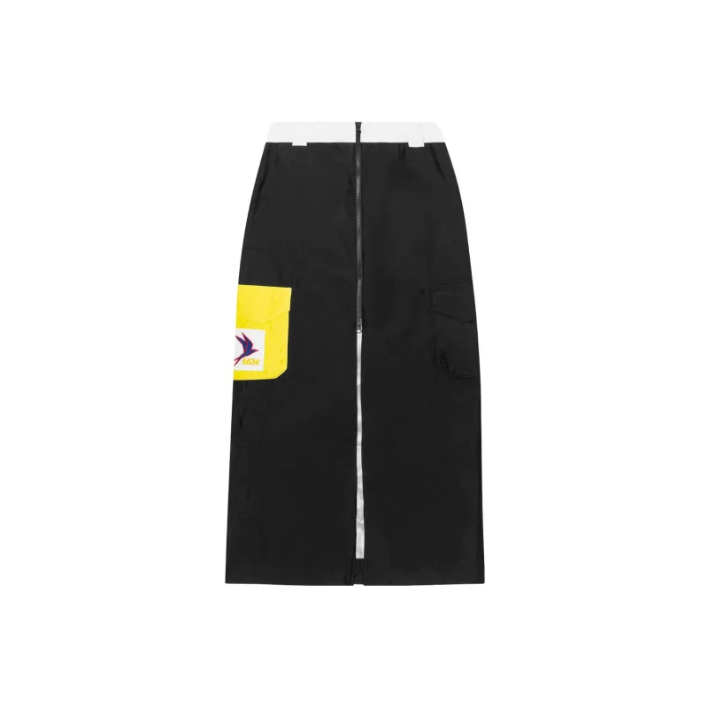 66°north X GANNI X 66°NORTH Casual Long Skirts Women's Black-0