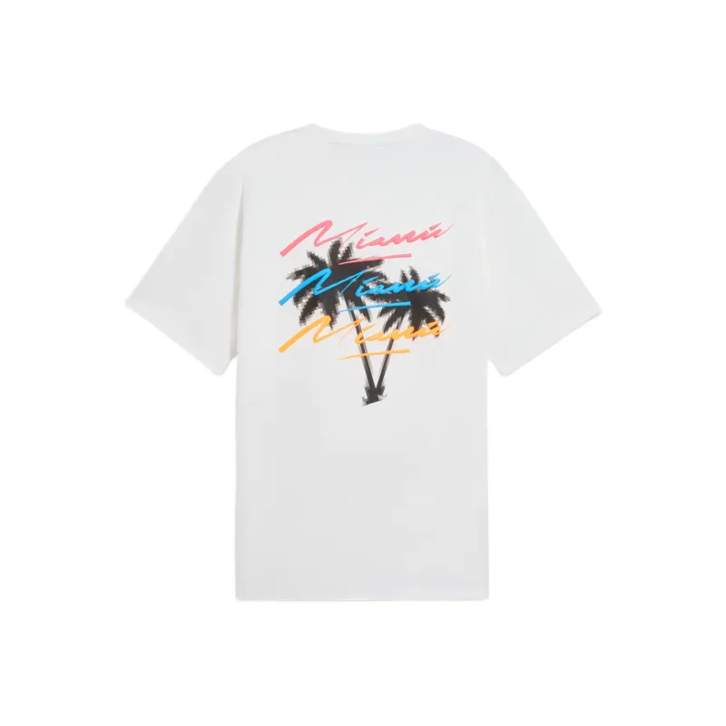 PUMA Scuderia FerrariMIAMI T Shirt Men's White-1