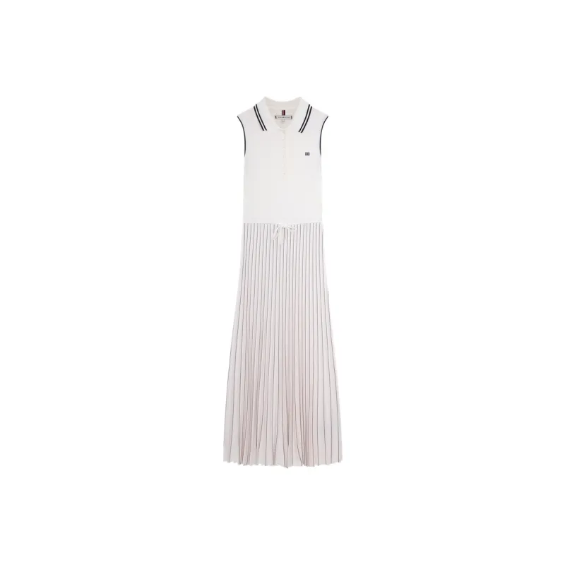Tommy Hilfiger Pleated Midi Dress-2