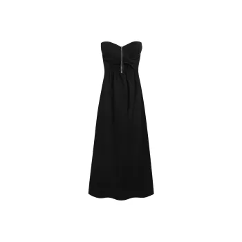 YJ1NGZYZJ Sleeveless Dress Women's Black