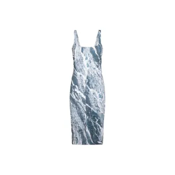 Roberto Cavalli Marble print Dress