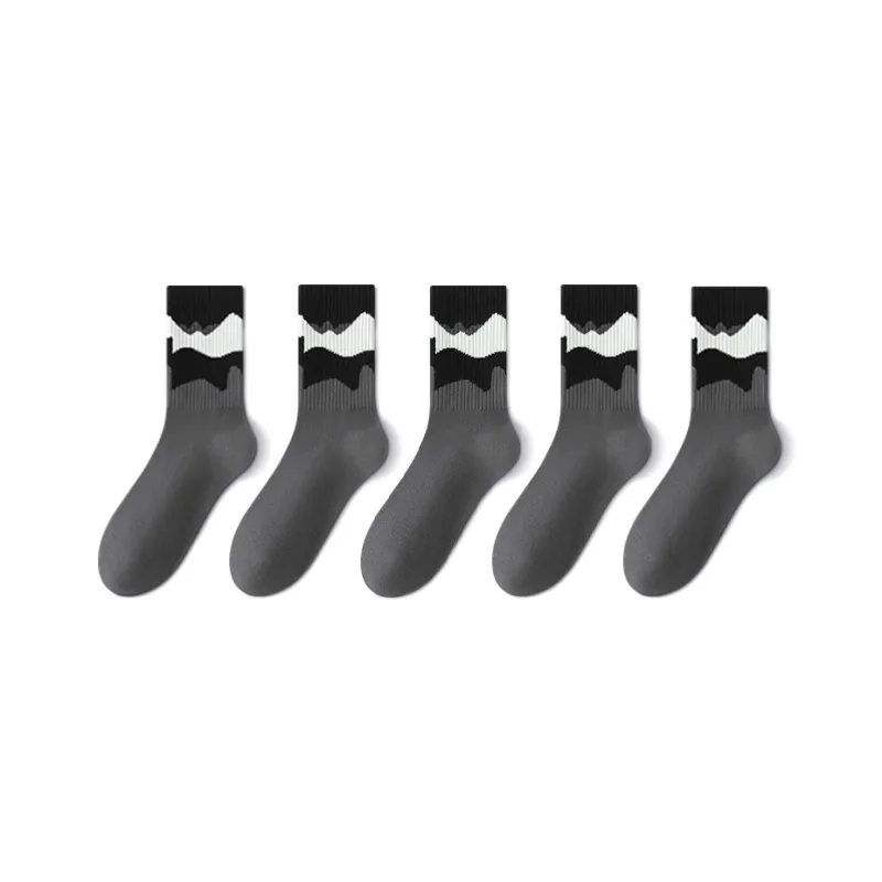 LUOLIAN Mid Calf Socks Women's 5 Pack-13