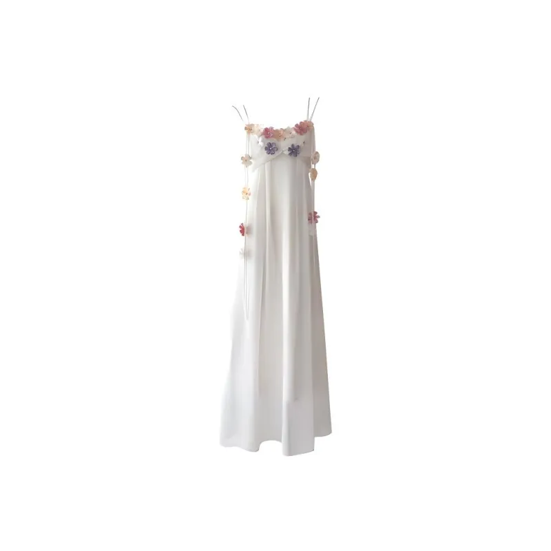 BVODE Slip Dress Women's Beige Apricot-0