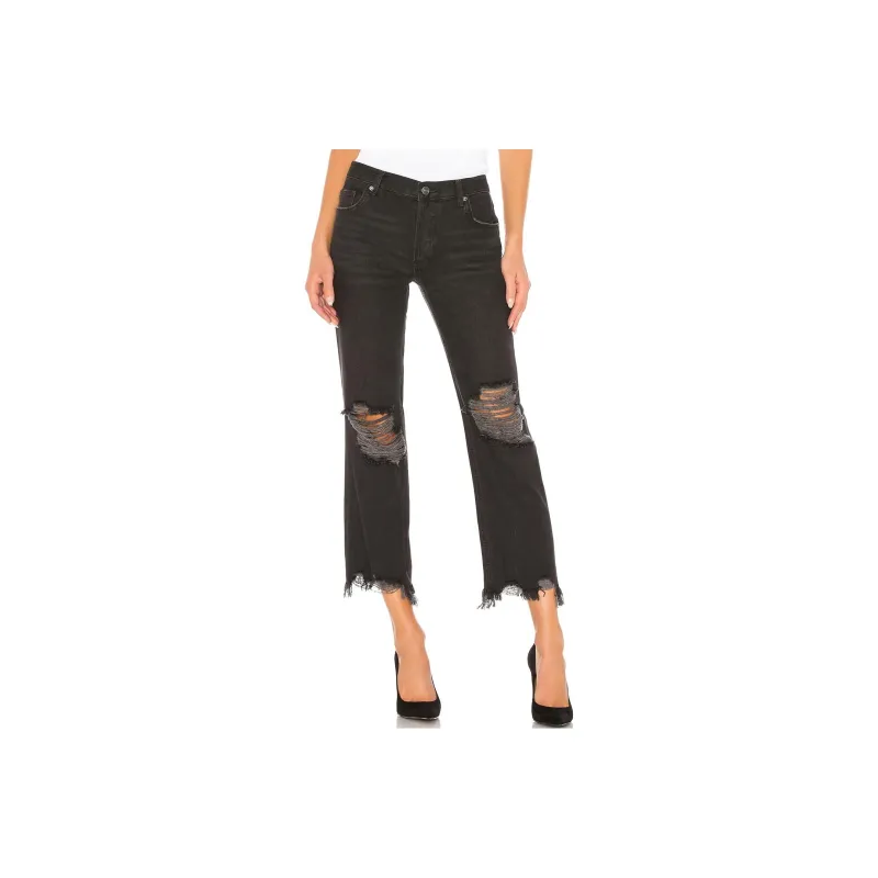 FREE PEOPLE Jeans Women's Black-0