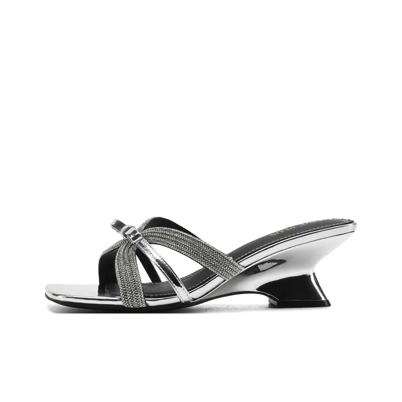 FIVE PLUS Slip Resistant Abrasion Resistant Slide Slippers Women's-6