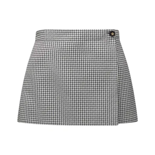 DIOR Casual Short Skirts Women's Black White