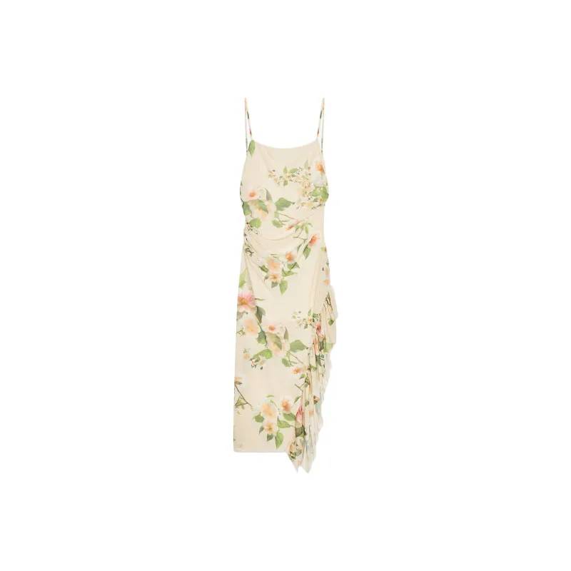 ZARA Slip Dresses Women's Sand-0