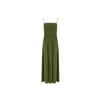 WEEKEND MaxMara Slip Dress Women's Green