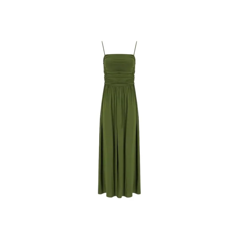 WEEKEND MaxMara Slip Dress Women's Green-0