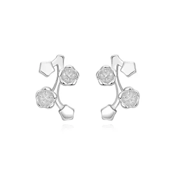 Universe Search Alloy Stud Earrings Women's