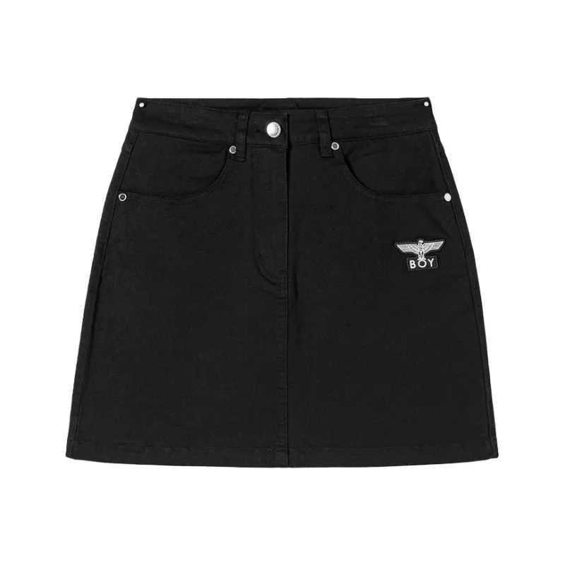 Boy London Casual Short Skirts Women's Black-0