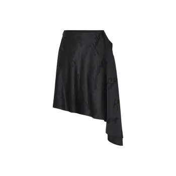 MO&CO Casual Long Skirts Women's Black