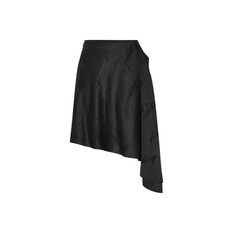 MO&CO Casual Long Skirts Women's Black-0