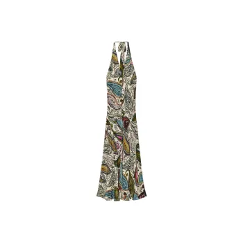 ZARA ZW Series Slip Dress Women's Print