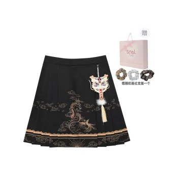 SNBL Casual Short Skirts Women's Black