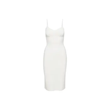 ARITZIA Babaton Lariat Dress Slip Dresses Women's Space White