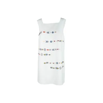 ERMANNO SCERVINO Embroidered Sleeveless Dress