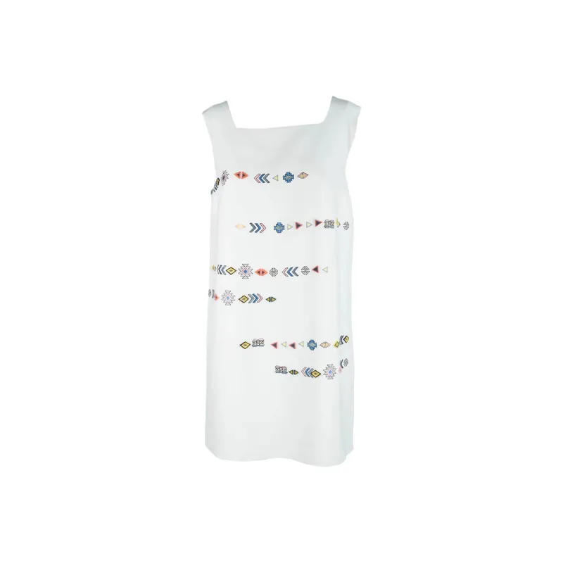 ERMANNO SCERVINO Embroidered Sleeveless Dress-0