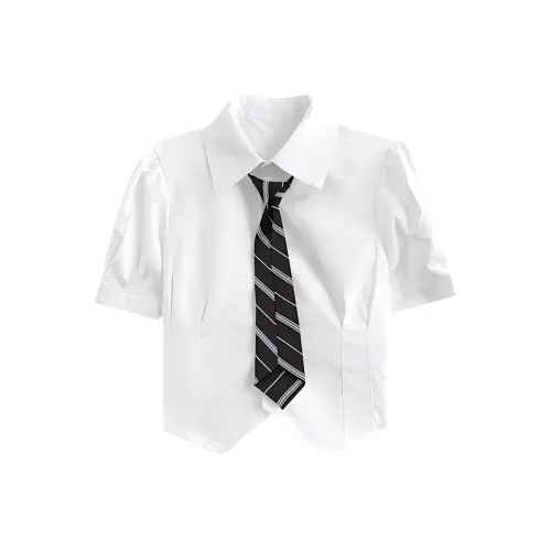 LESS BEARS Shirts Women's White