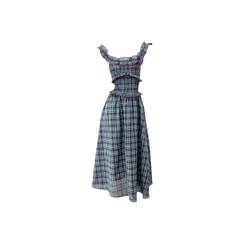 IQC Slip Dress Women's Navy Blue-0