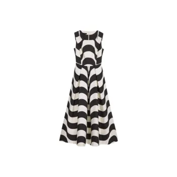 Yiner Sleeveless Dress Women's Cream White