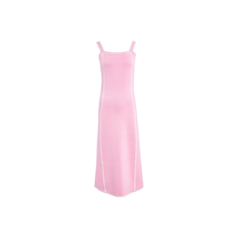 BESIONIA SS24 Slip Dresses Women's Pink-0