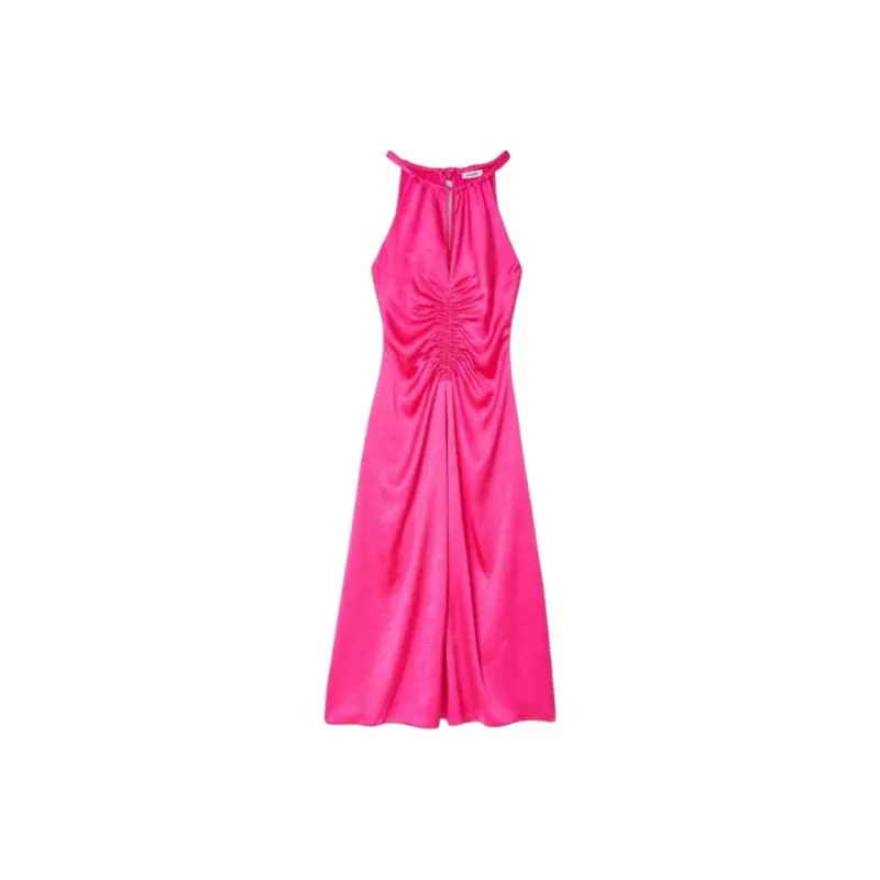 Sandro Slip Dresses Women's Fuchsia-0