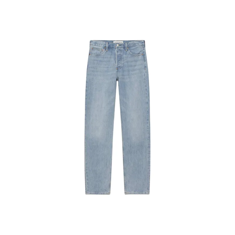 ARITZIA Denim Forum The '90s Classic Mid-Rise Relaxed Jean Jeans Women's Blue Taboo/Forbidden Blue-0