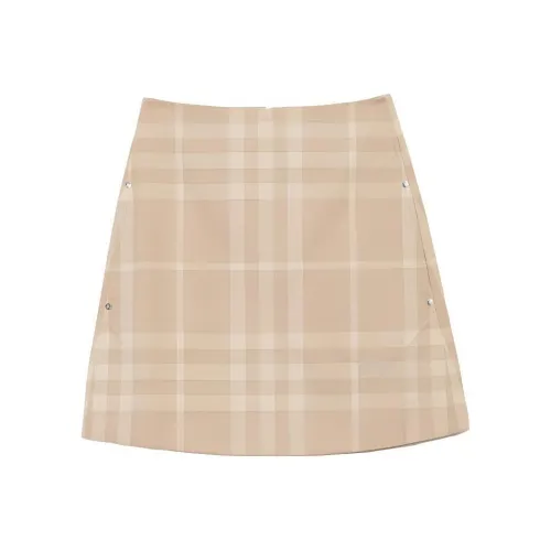 Burberry Check Printed Mini Skirt