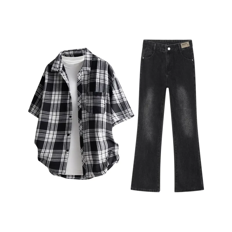 MARK WAFFLE Casual Sportswear Unisex-20