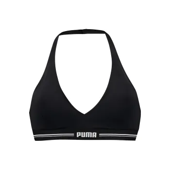 PUMA Women's Padded Halter Top 1 Pack Sports Underwear Women's Black