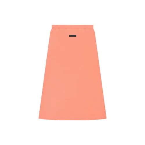 Fear Of God Essentials Women's Jersey Long Skirt Coral