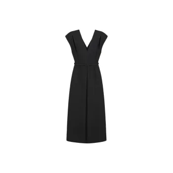 DIOR SS25 Spring Summer Ready to Wear Collection Sleeveless Dress Women's Black