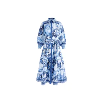 ALICE+OLIVIA Geneva Midi Dress