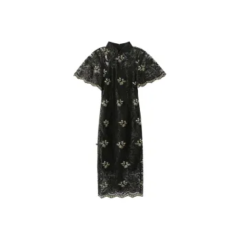 JINYE ORIENTAL Cheongsam Women's Black