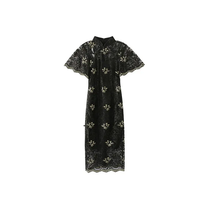 JINYE ORIENTAL Cheongsam Women's Black-0