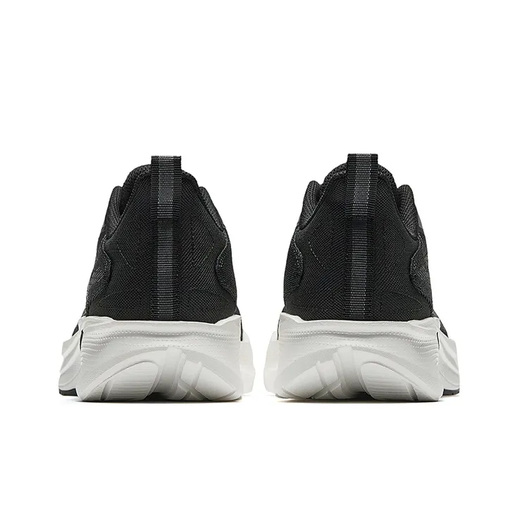 Anta Cloud Trail Breathable And Lightweight Low Top Casual Running Shoes Men's Basic Black-3