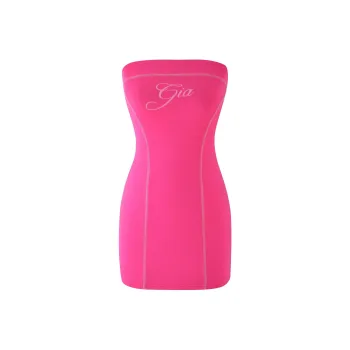 I.AM.GIA BLARE TUBE MINI DRESS Sleeveless Dress Women's Pink